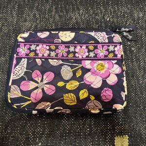 Vera Bradley Floral Nightingale Pattern Quilted Tablet Zippered Pouch, 2011